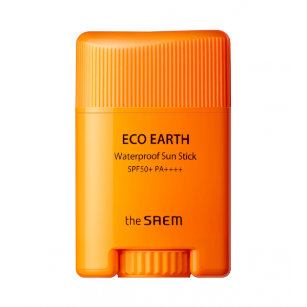 THE SAEM Eco Earth Waterproof Sun Stick apsauginis pieštukas nuo saulės SPF 50+ PA++++ 