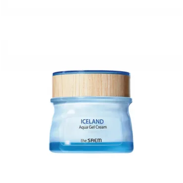 THE SAEM Iceland Aqua Gel Cream drėkinantis gelinis veido kremas