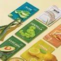 THE SAEM Natural Aloe Mask Sheet lakštinė veido kaukė su alaviju