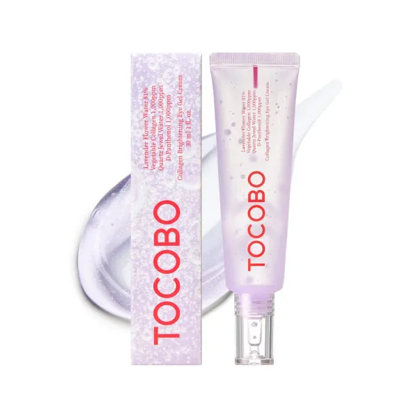 TOCOBO Collagen Brightening Eye Gel Cream gaivinantis paakių kremas