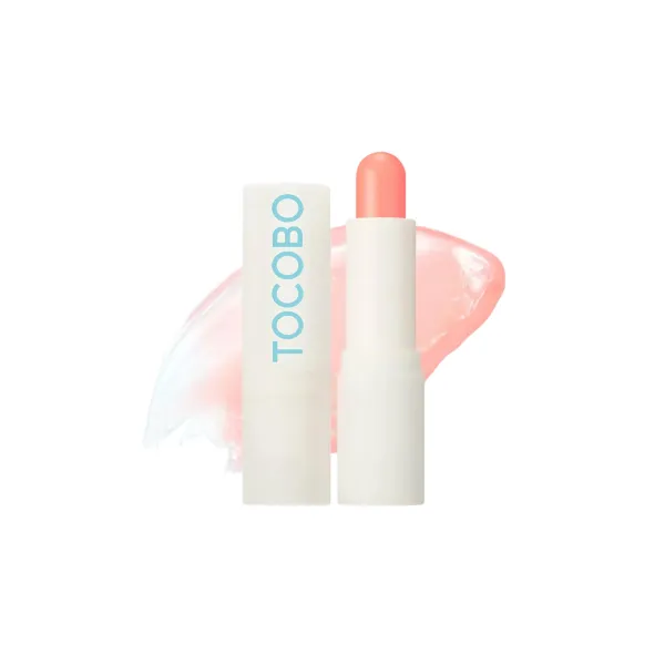 TOCOBO Glow Ritual Lip Balm (001 Coral Water) drėkinantis lūpų balzamas