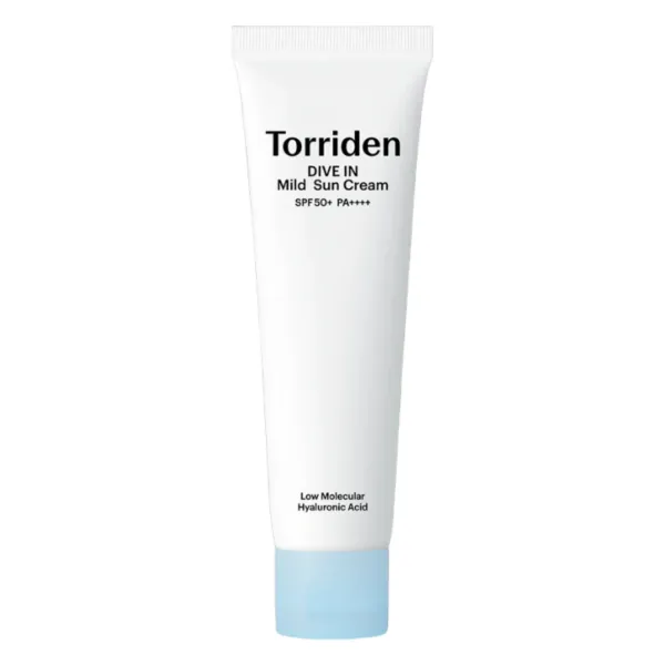 Torriden Dive-In Mild Sunscreen SPF50+ PA++++ apsauginis kremas nuo saulės su cinko oksidu