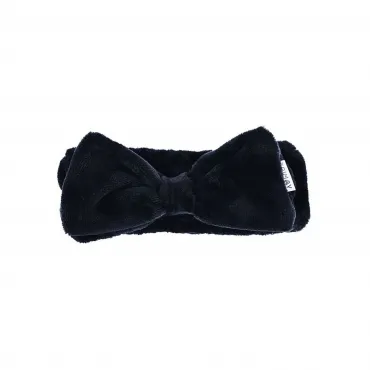 TRIMAY Black Big Ribbon Hair Band galvos raištis su kaspinu 