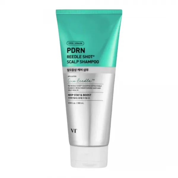 VT Cosmetics PDRN Reedle Shot Scalp Shampoo šampūnas su mikroadatėlėmis