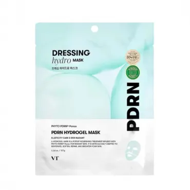 VT Cosmetics PDRN Hydrogel Mask stangrinamoji hidrogelio veido kaukė su PDRN