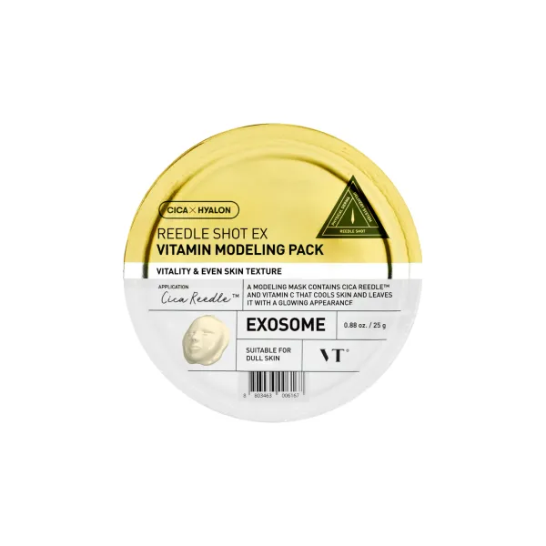 VT Cosmetics Reedle Shot Ex Vitamin Modeling Pack skaistinanti alginatinė veido kaukė