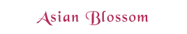 MB "Asian Blossom"