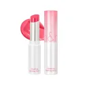 Rom&nd Glasting Melting Balm 02 Lovey Pink blizgus drėkinantis lūpų balzamas