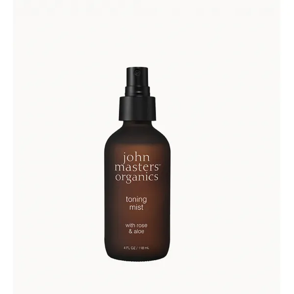 John Masters Organics Rose & Aloe Hydrating Toning Mist kūno tonikas 125 ml