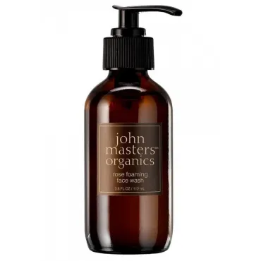 John Masters Organics Rose putojantis veido prausiklis 112 ml