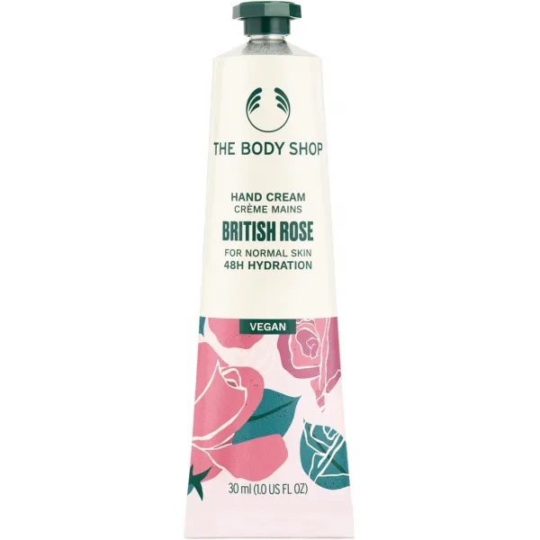 The Body Shop British Rose rankų kremas 30 ml