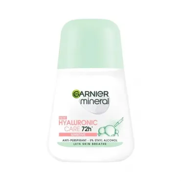 Garnier Mineral Hyaluronic Care Ball Deodorant For Woman Sensitive Skin 50ml