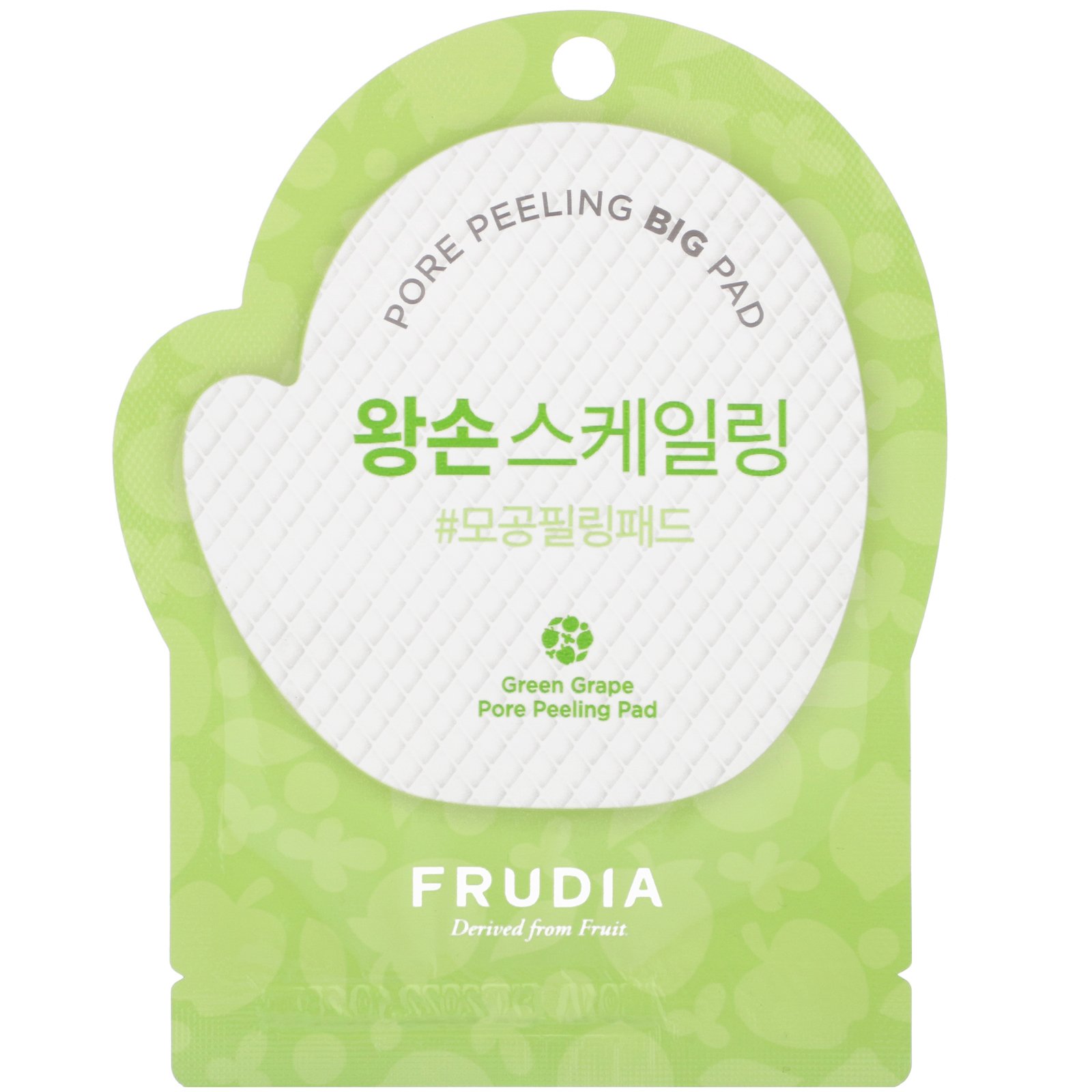 Frudia Green Grape Pore Peeling Pad pilingo padelis su vynuogių ekstraktu