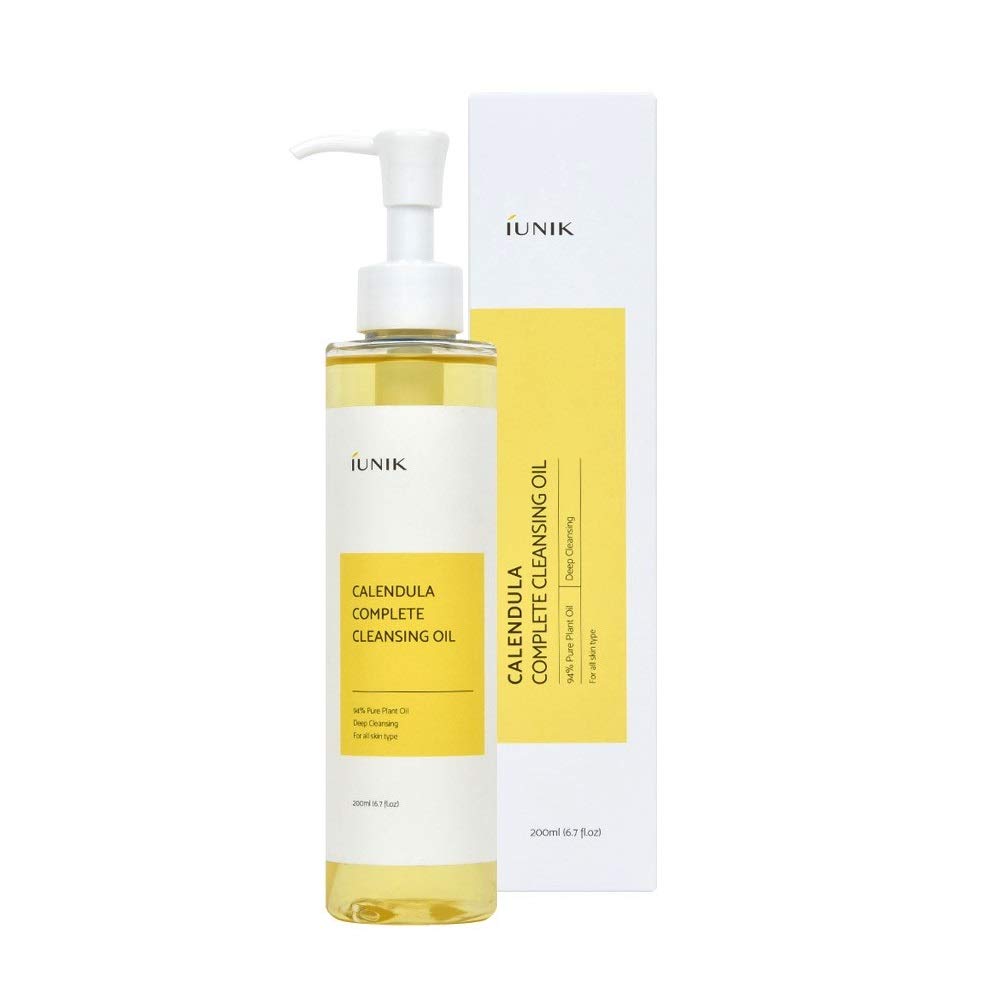 iUNIK Calendula Complete Cleansing Oil prausiamasis veido aliejus su medetkomis